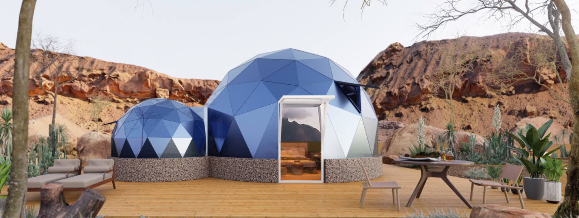 瑞昌市球形智能光伏玻璃星空房